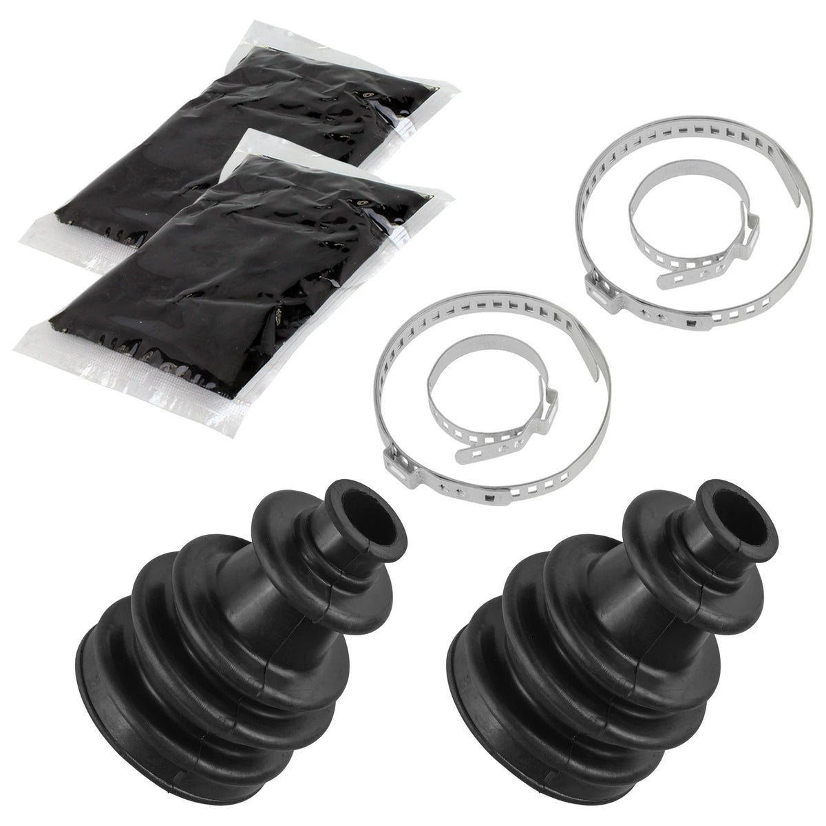 Front Right Left Axle CV Boot Kit for Polaris RZR 900 (2015–2020) / RZR S 900 (2015–2016) BO112+BO112