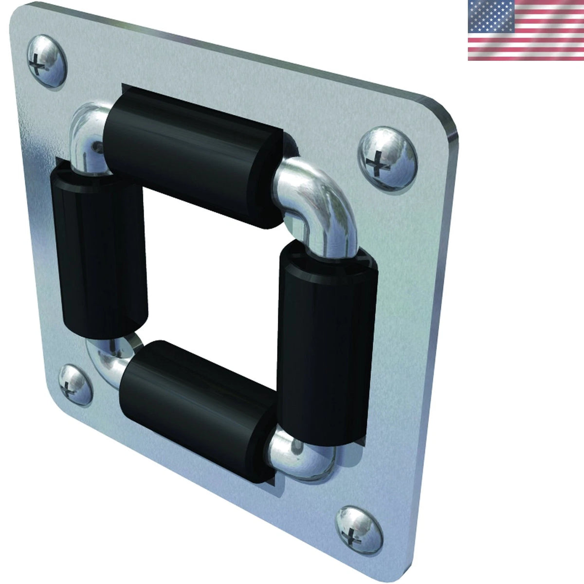 4-Way Roller Bracket for Adjustable Sizes 1/4''-3/4''
