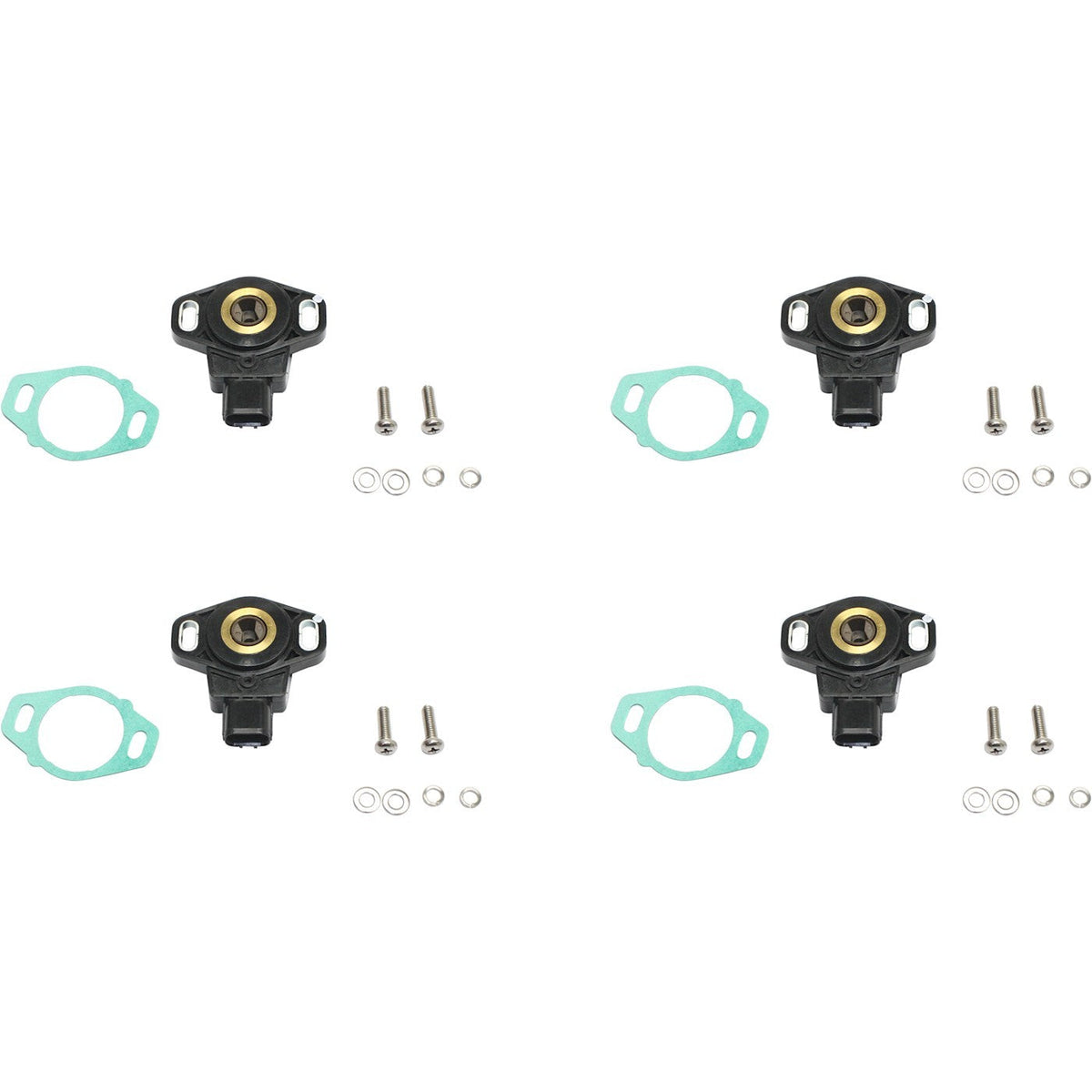 Throttle Position Sensors Set of 4 for Honda Element Accord (2003–2005)