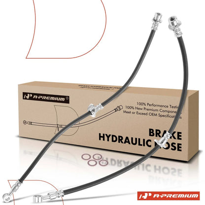 2X Front Brake Hydraulic Hose for Honda Civic (2012–2015) Acura ILX (2013–2014)