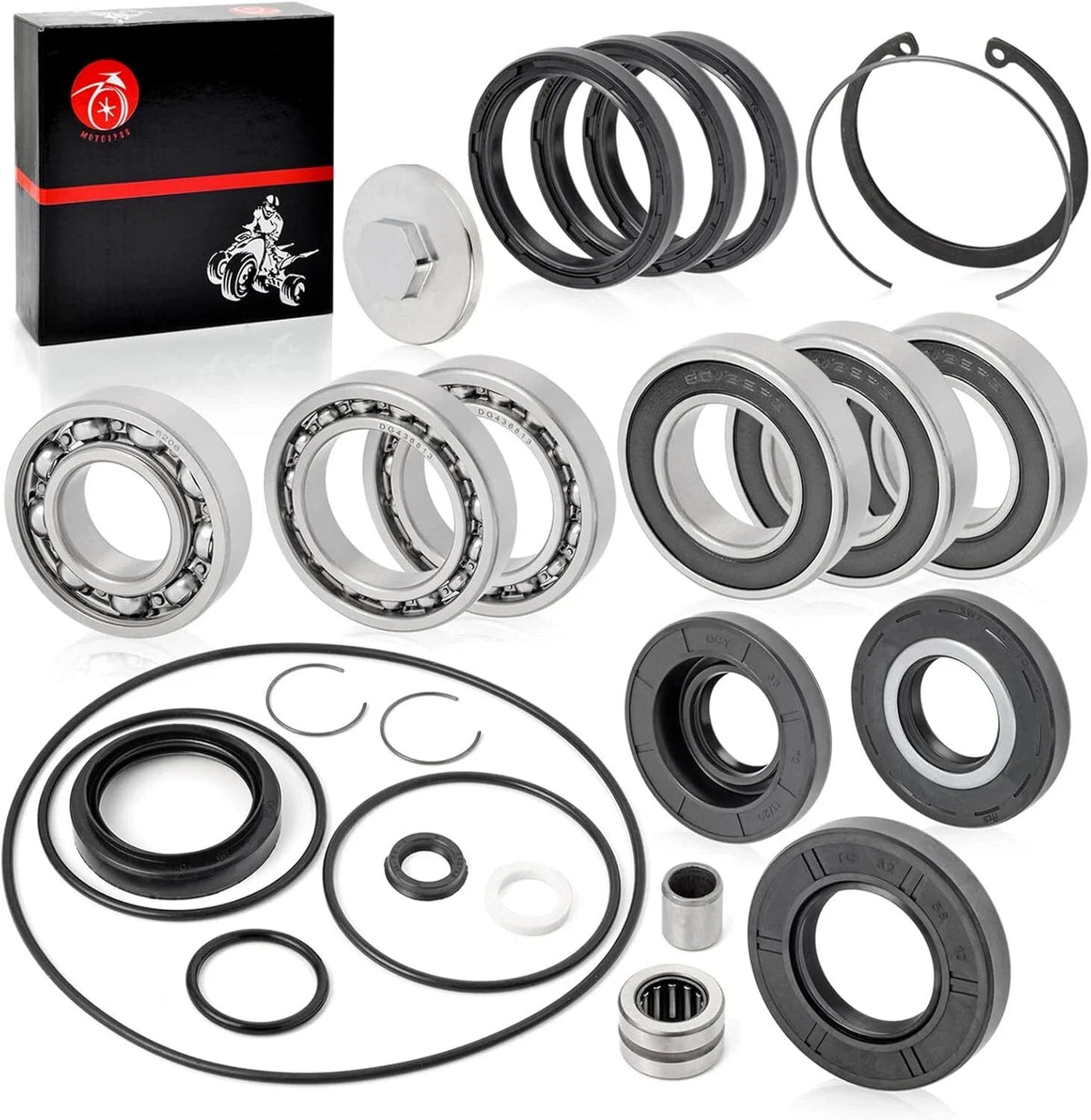 Rear Diff Axle Bearing Seal for Honda Rancher 350 TRX350FE 4x4 ES (2000–2006)