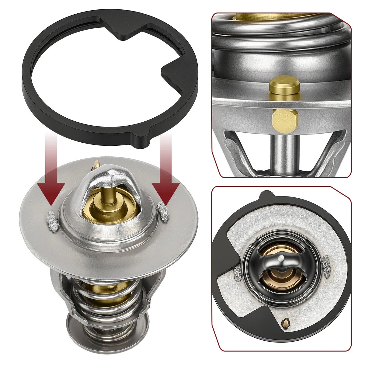 Thermostat & Gasket for Honda SH150i CRF250RL (2010, 2017, 2018-2020) 19300-KGF-911