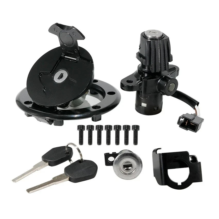 Ignition Key Switch Fuel Cap Seat Lock Set for KTM 200 Duke 20-23/390 Duke 17-23