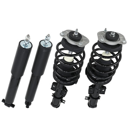 Set of 4 Struts with Coil Springs for Volvo S60 S80 V70 (2001–2010)