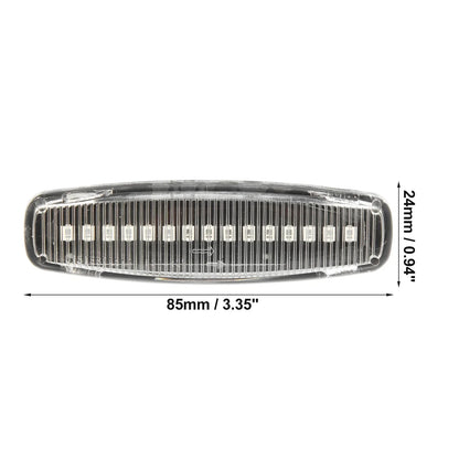 1 Pair Side Marker Lights for Infiniti (Clear Lens)