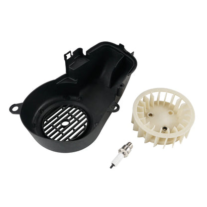 Air Shroud Cooling Fan Cover Assembly for Yamaha Jog90 (90cc 2T)
