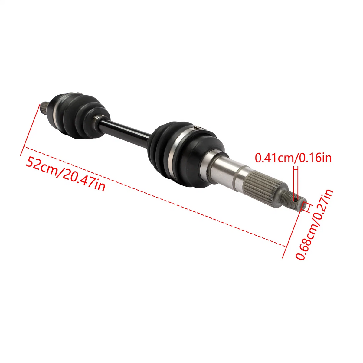 Drive Shaft Axles for Yamaha Timberwolf 250 YFB250FW 4WD (1994–2000) 3HN-2510F-01-00