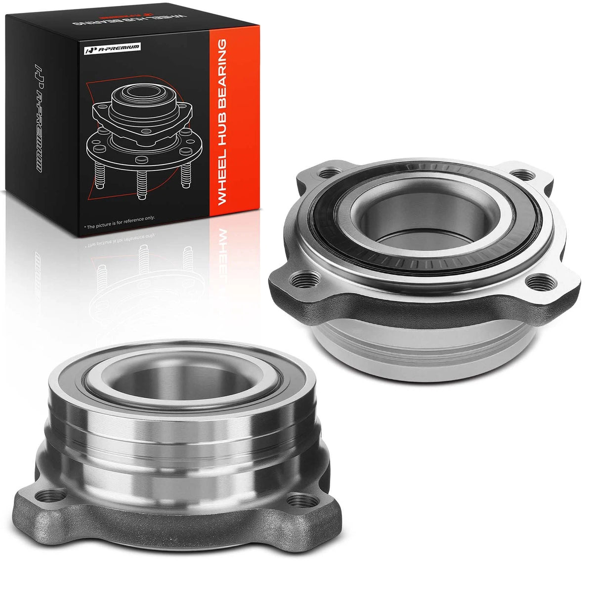 2X Rear Wheel Hub & Bearing Assembly for BMW 528i xDrive 2009–2010, 535i GRW495, 512225