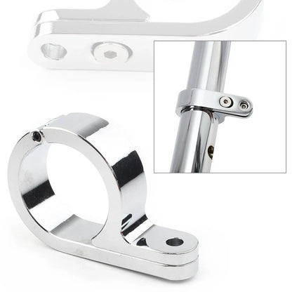 1-1/4" Universal Motor Handlebar Mount Clamp Clock for Motorcycles