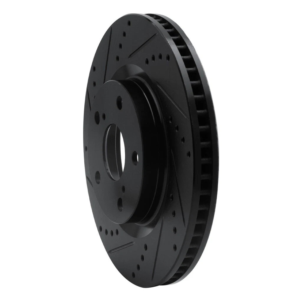 Drilled and Slotted Brake Rotor for Toyota Previa (1991–1997) ALX-PAU-DF-633-76101L-CLA2