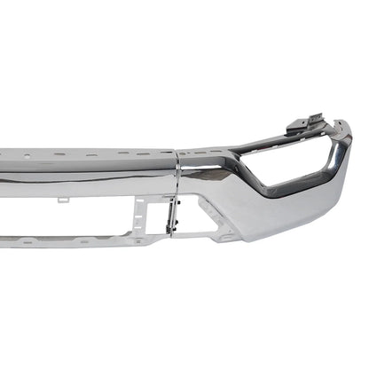 Front Bumper Face Bar Chrome for Ford F-150 (2021–2023) W/Fog Hole