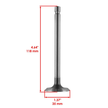 Set of 2 Intake & Exhaust Valves for Kohler K301 (VA227+VA230)