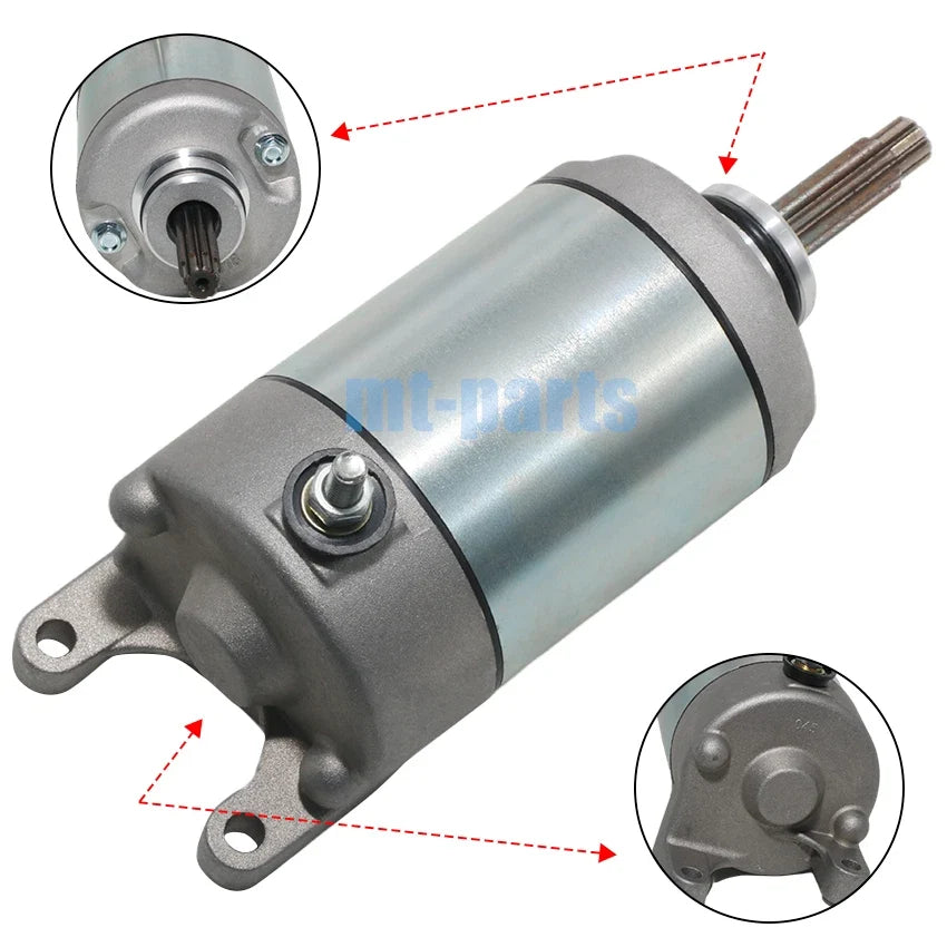 Starter for Honda TRX400EX Sportrax 400 EX (1999–2008), TRX400X (2009)