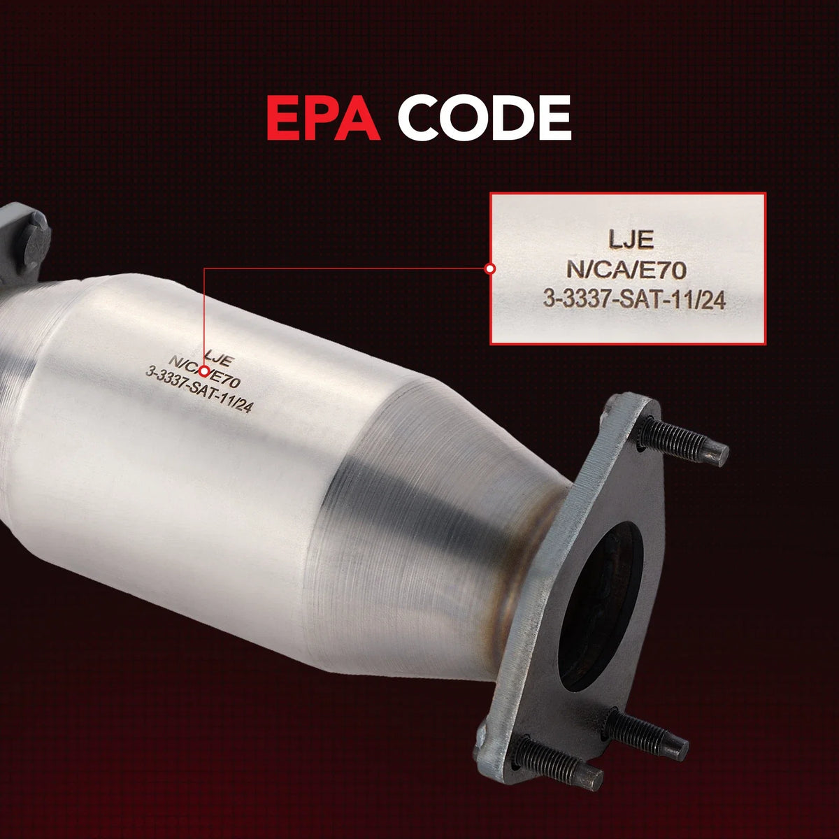 Catalytic Converter for 2008–2012 Honda Accord and 2009–2014 Acura TSX 2.4L