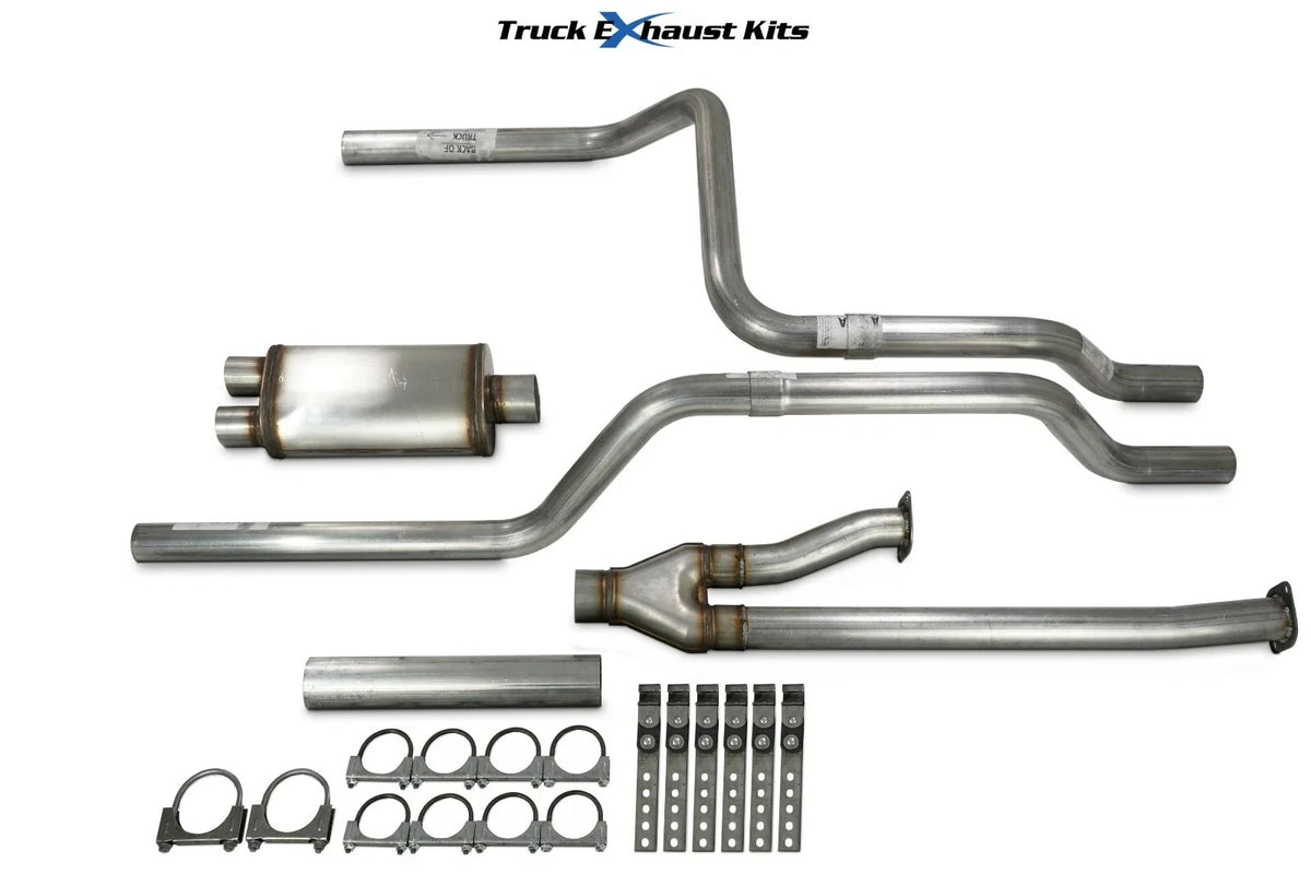 2.5" Dual Exhaust Kit for Toyota Tundra (2009–2013) Stainless Rear Exit