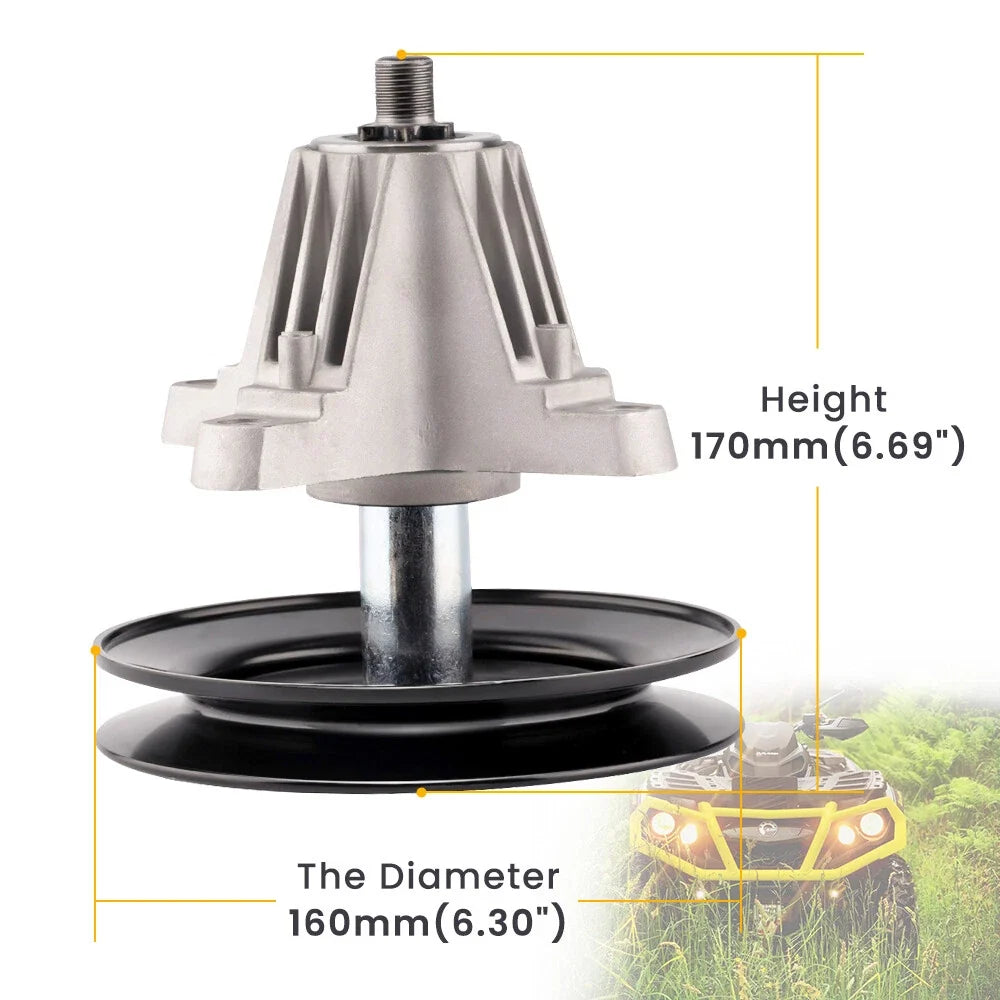 2 Spindle Assembly for MTD (918-04822B, 918-04950, 918-04889, 618-04822)