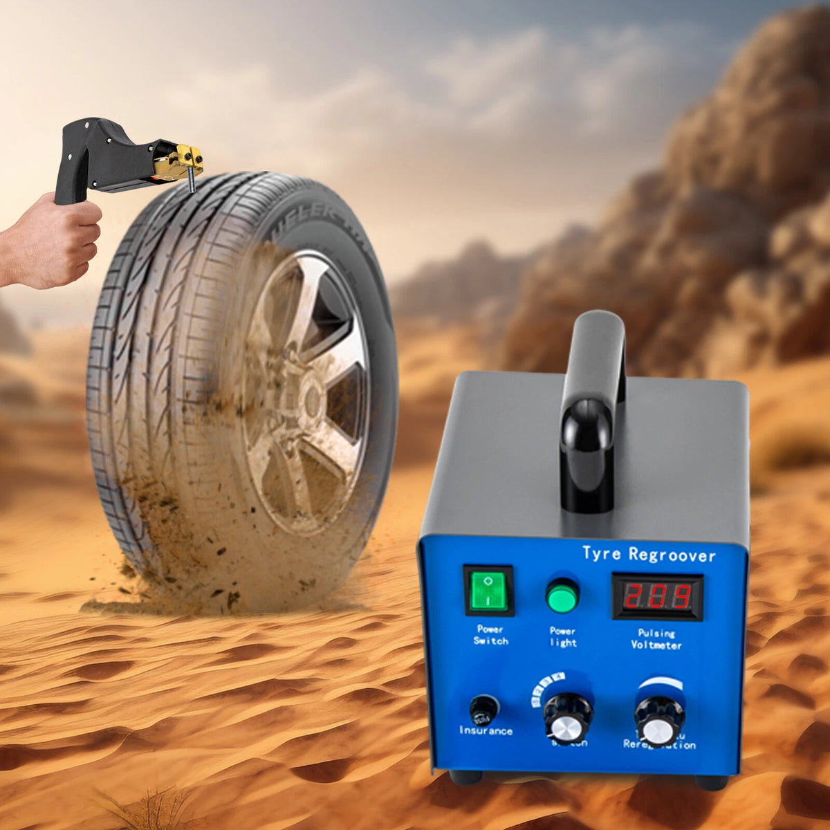 Tire Groover for 450 Truck