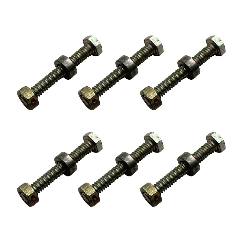6 Shear Bolts, Nuts & Spacers for Noma 301172 Simplicity 1501216MA Murray 9524MA