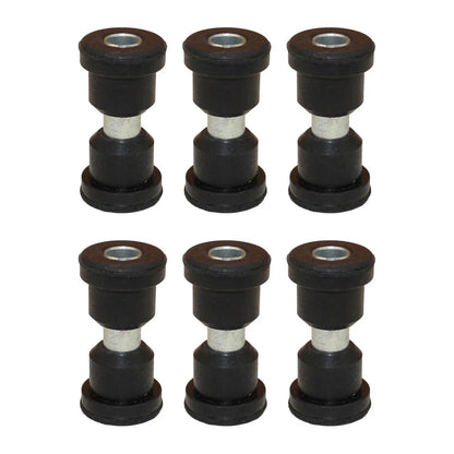 Set of 3 Rear Leaf Spring Bushing Kits for Club Car Precedent (Fits 102506401, 102506601)