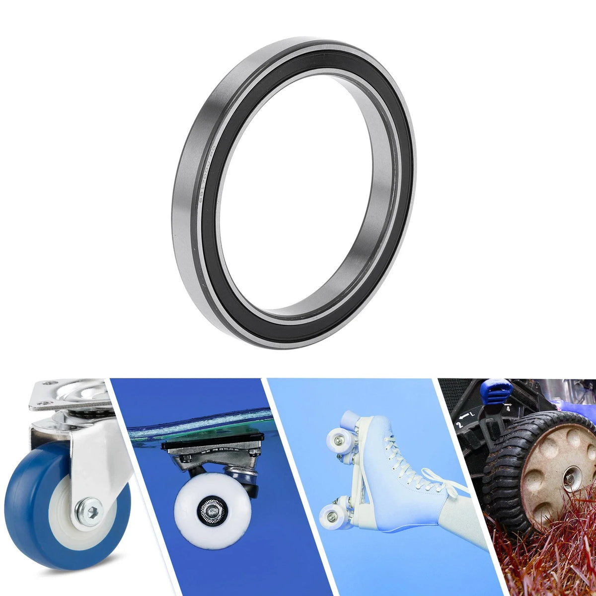 1 Pc Deep Groove Ball Bearing 6817DDU for Scooter Skateboard (P0 85x110x13mm)