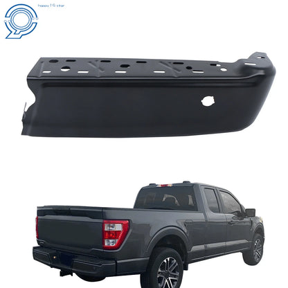Passenger Side Steel Rear Bumper End Cap for Ford F150 (2021–2023)
