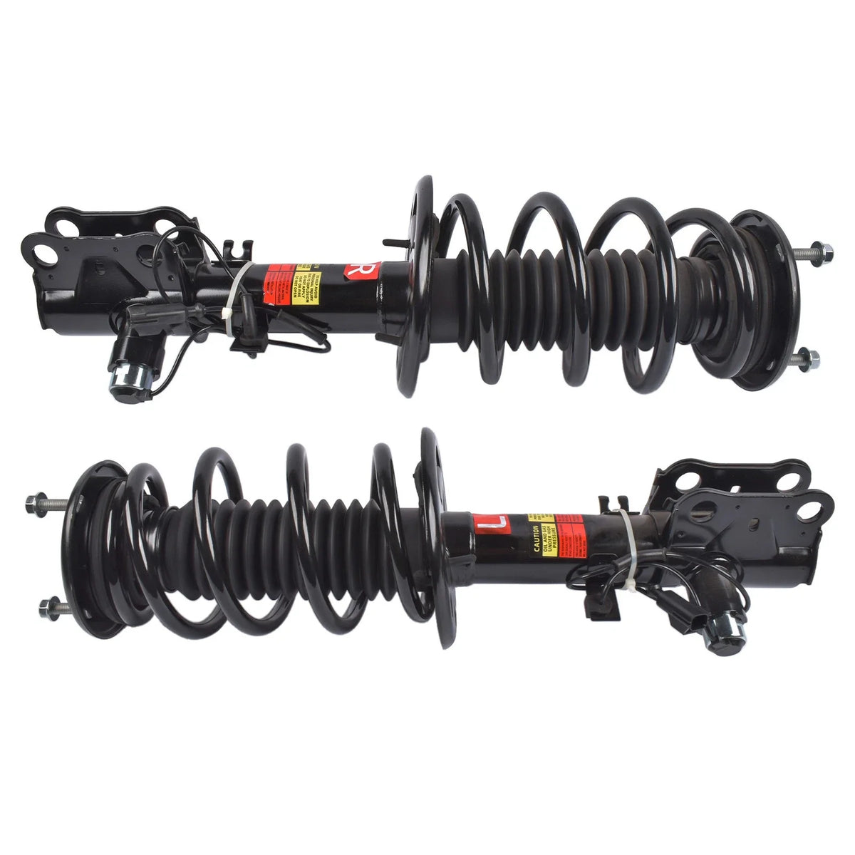 2X Front Shock & Spring Assembly with Electronic for Lincoln MKS (2013–2016)
