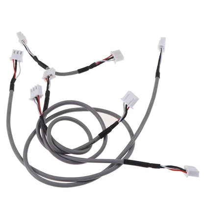 5PCS 3Pin Audio Cable for XH2.54 (10cm, 20cm, 30cm, 50cm)