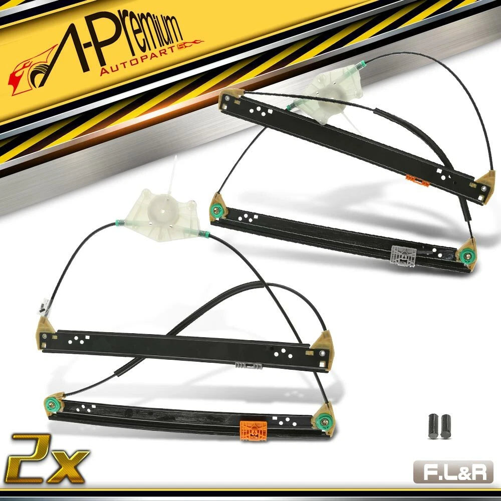 Front Side Power Window Regulator for Volkswagen Touareg (2004–2010) 7L0-837-461F, 7L0-837-462F, 752-374, 752-375