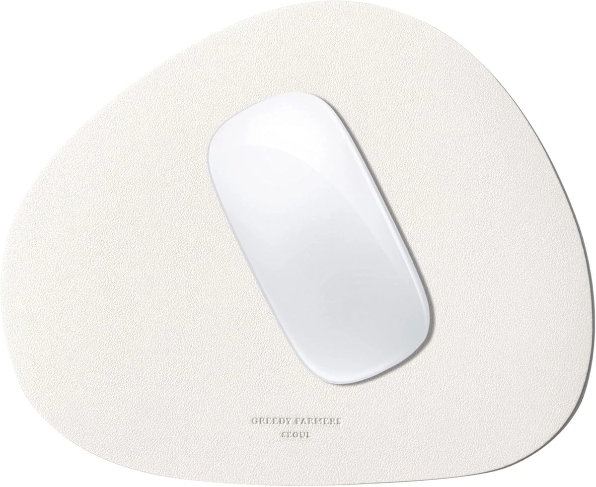 Non-Slip Washable Waterproof Mouse Pad - Vanilla Cream