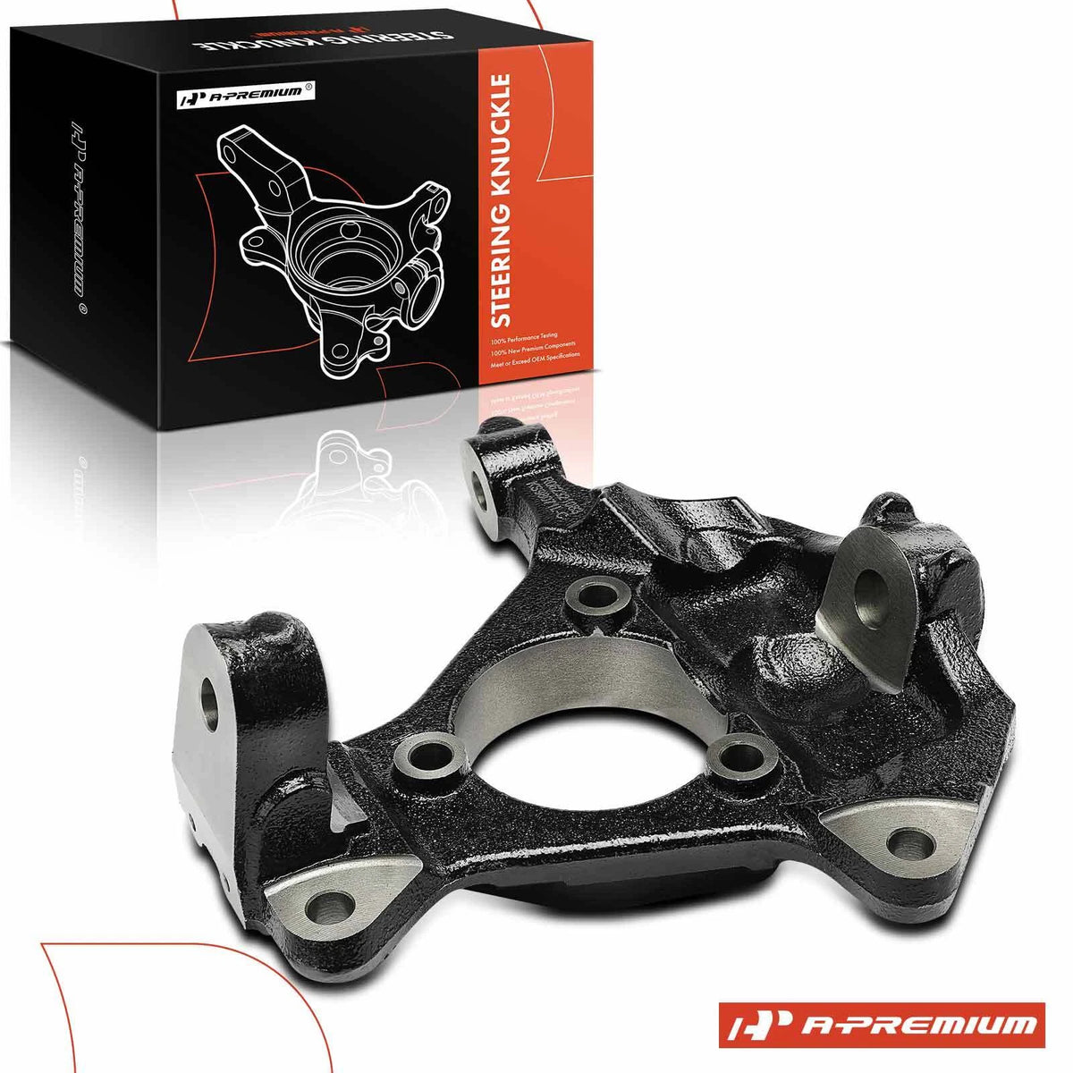 Front Left Steering Knuckle for Chevy Silverado 1500, GMC Sierra (2007–2014) - 15942236, 15125944, 22912208, 698-071