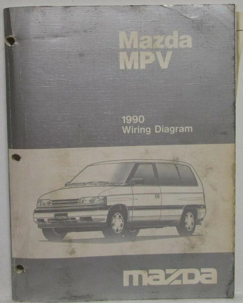 Electrical Wiring Diagram for Mazda MPV (1990–1990)