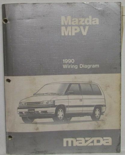 Electrical Wiring Diagram for Mazda MPV (1990–1990)