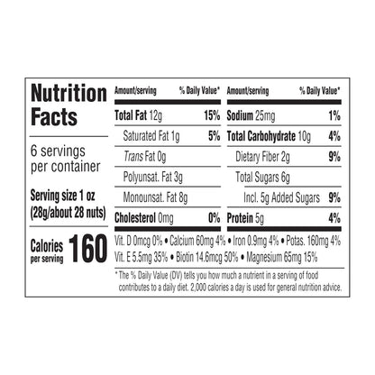 Classic Blueberry Flavored Almonds Snack Nuts 6 oz