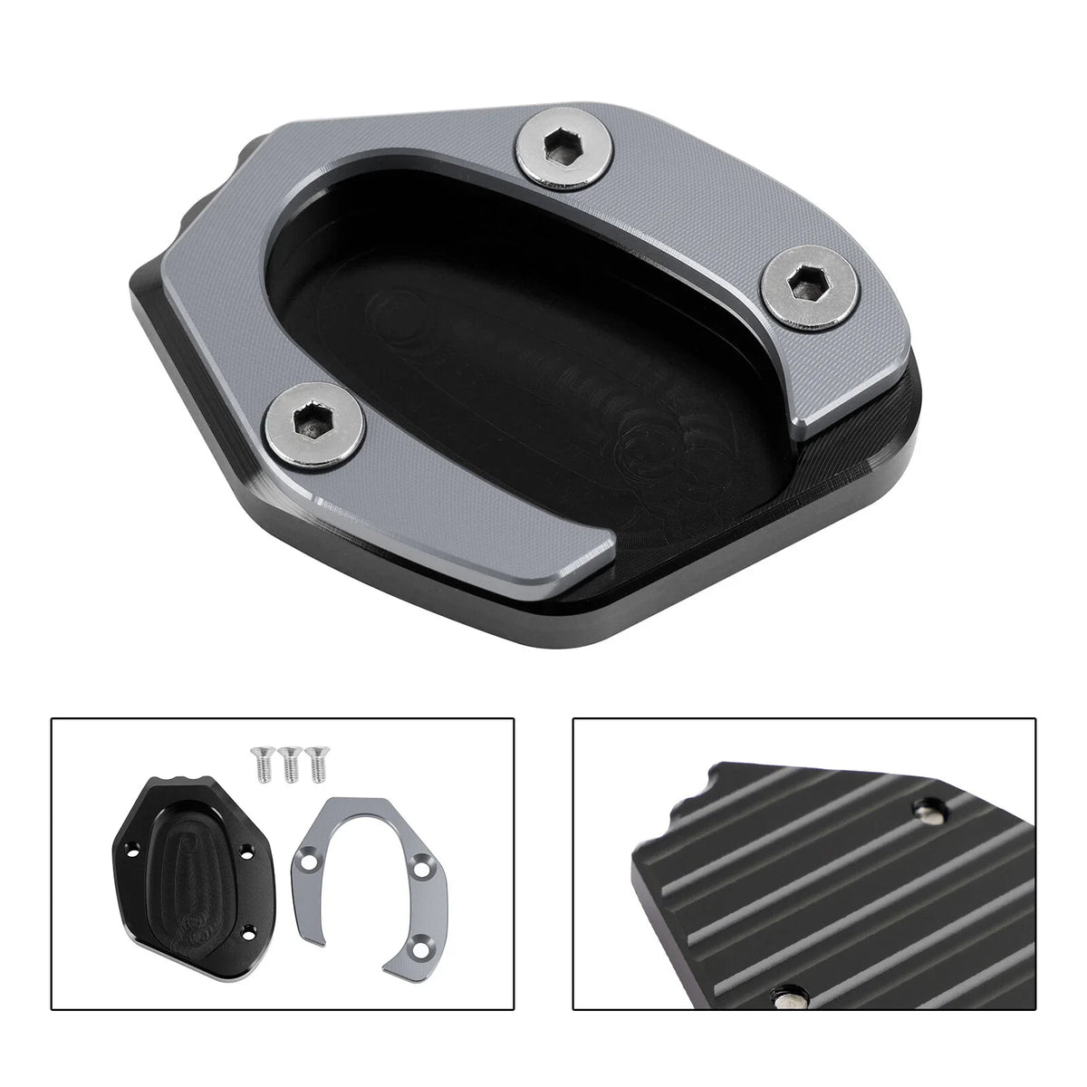 Kickstand Enlarged Plate Pad for Triumph Speed Twin 1200 (2019–2021) & Thruxton 1200/R