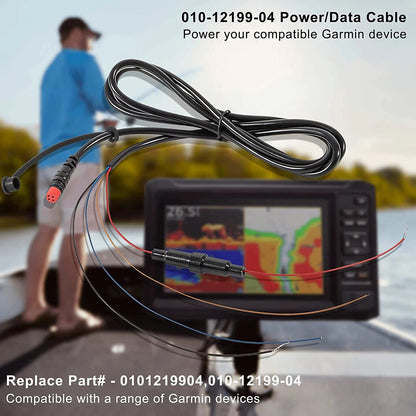 Power/Data Cable 4-Pins for Garmin Striker Echo Striker Plus (2017–2023)