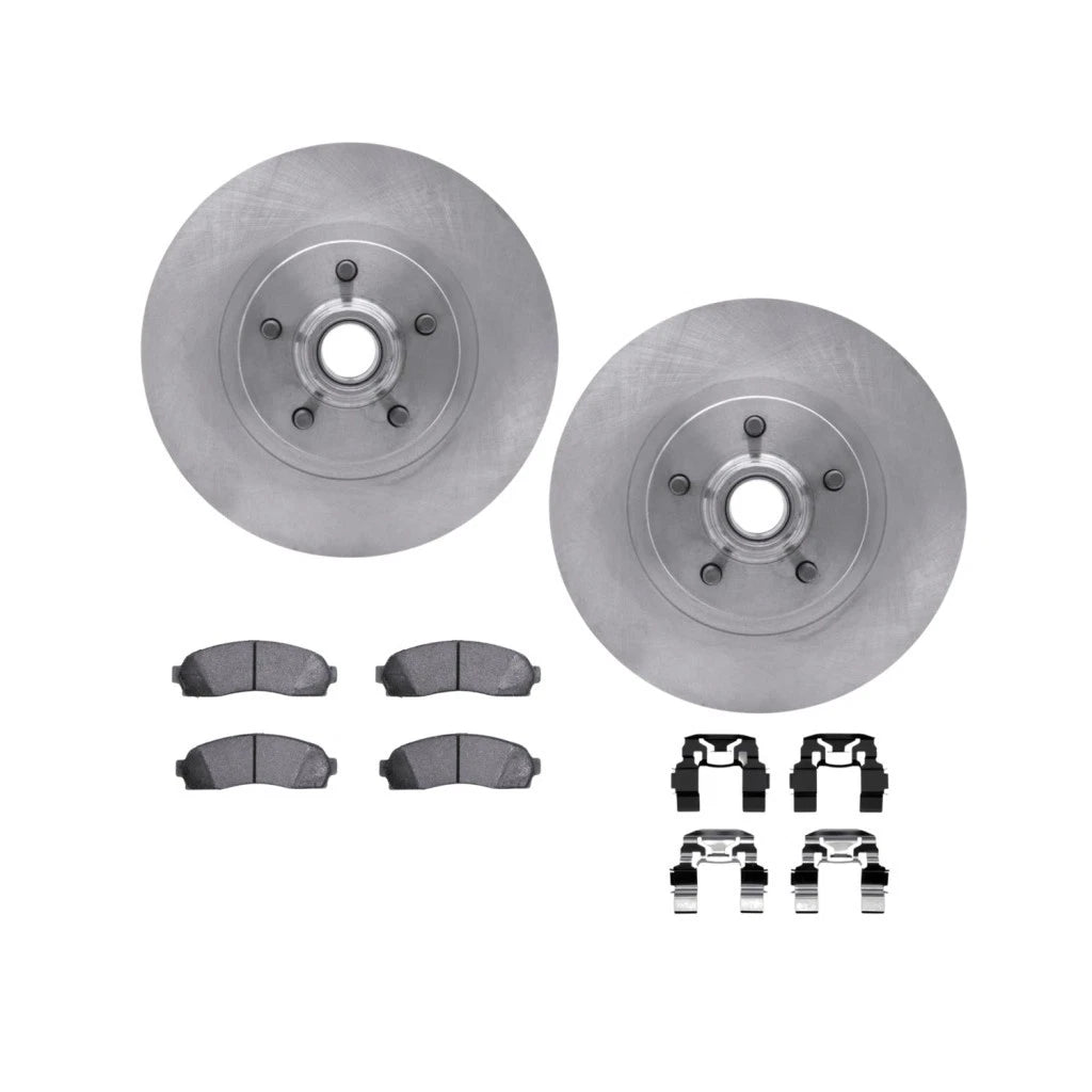 Brake Rotor Set Front for Ford Explorer Sport Trac (2001–2005) ALX-PAU-DF-6412-54176-CLA1