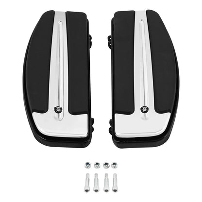 Driver Footboards Kit Footpegs Shifter Pegs for Harley Softail FL (1986–2017)