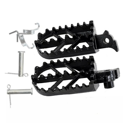 Folding Foot Pegs for Honda CRF XR 50 70 110 125cc TTR140 (2000–2023)