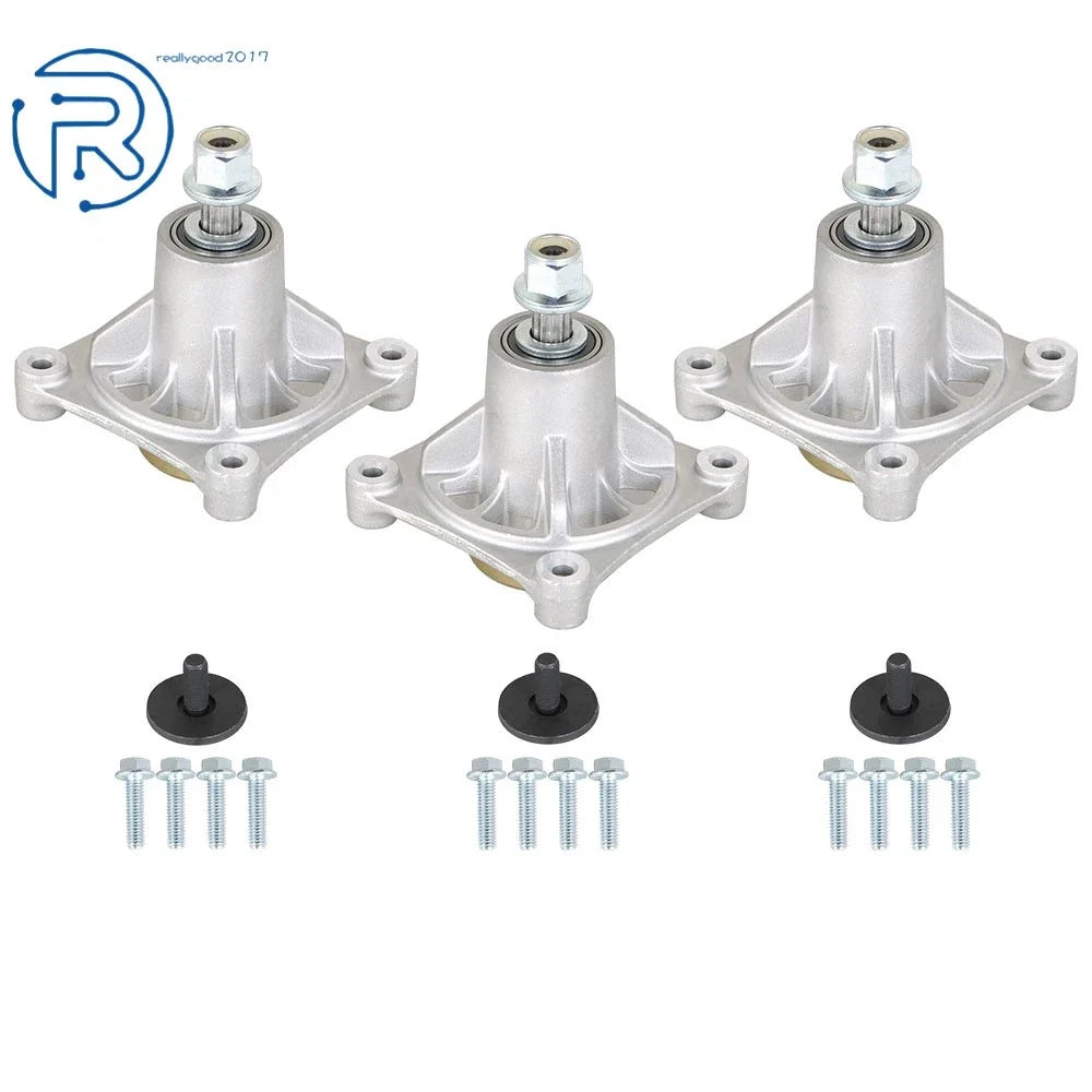 3Pcs Deck Spindle for Hustler Raptor Limited 36 42 52 Inch (604214)