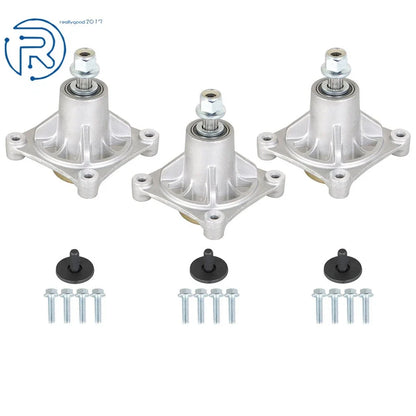 3Pcs Deck Spindle for Hustler Raptor Limited 36 42 52 Inch (604214)
