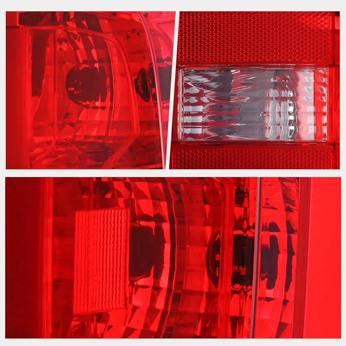 Right Tail Brake Light for Chevy Colorado (2015–2022) Red/Clear Lens