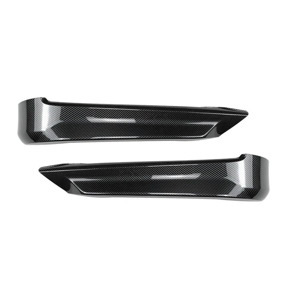 Front Bumper Lip for BMW 3 Series E90 E91 320i 330i (2005–2008) Carbon Look