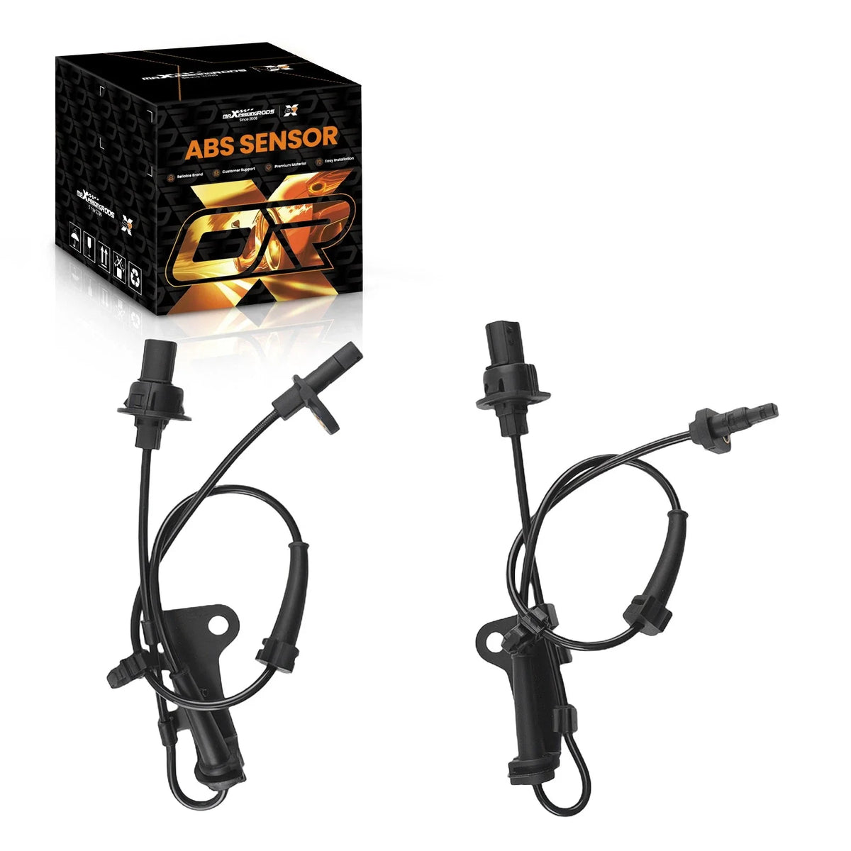 2X ABS Wheel Speed Sensor for Honda CR-Z (2011–2015) Fit (2009–2013)