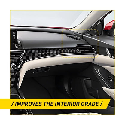 4X Carbon Fiber Air Vent Outlet Covers for Honda Accord (2018–2022)