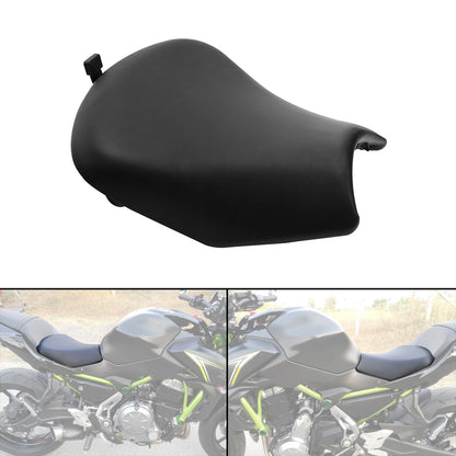 PU Black Rider Driver Seat for Kawasaki Z650 ER650 (2017–2023)
