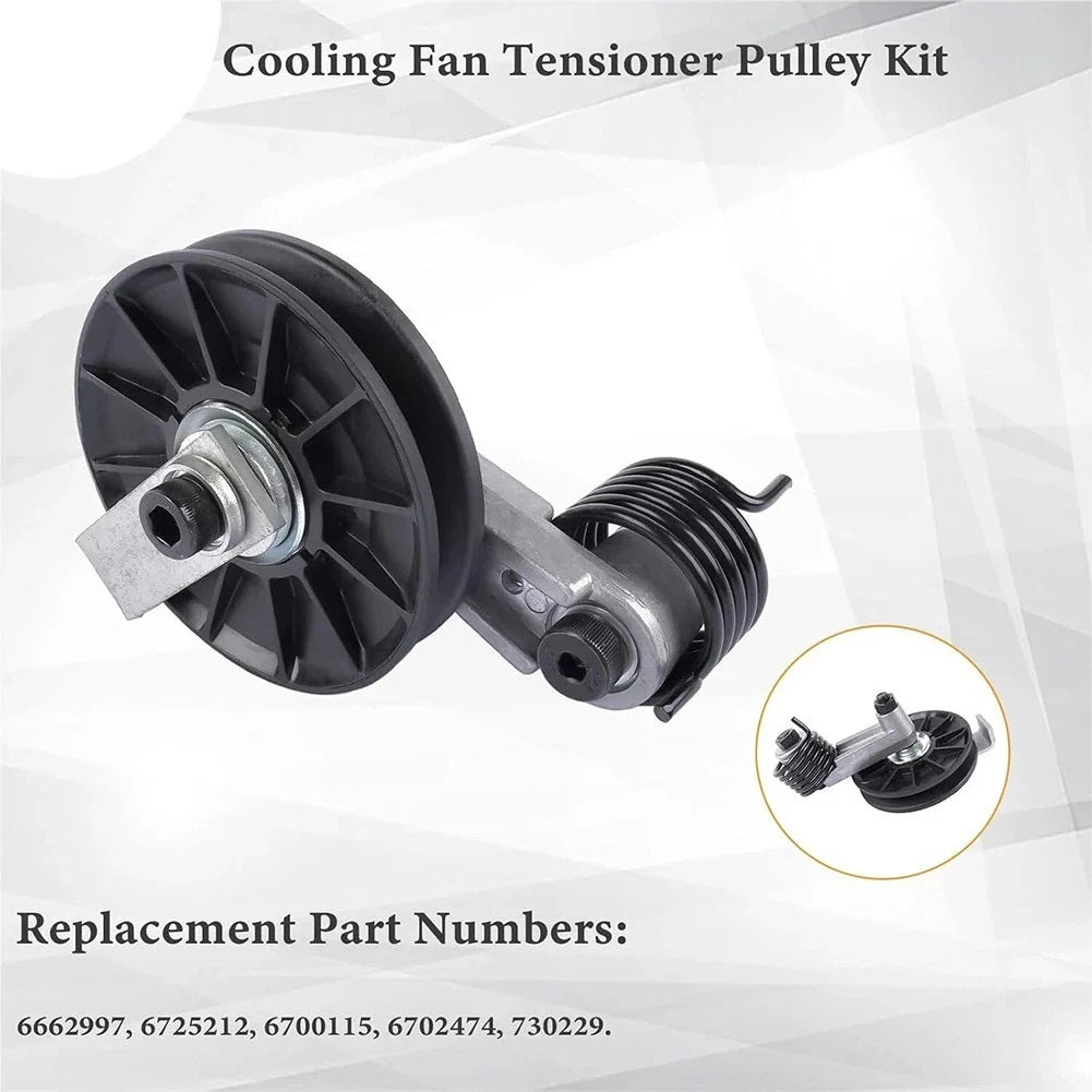Tensioner Kit for Bobcat Engine Cooling Fan (6655781, 6704820, 6704444, 6660995)