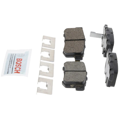 2X BC536 Brake Pad Set Rear for Acura RDX Honda Element TL Civic (2000–2012)