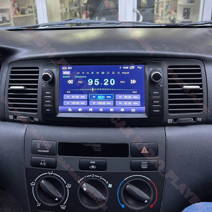 4X WIFI Car Stereo Radio GPS Navi Apple Carplay for Toyota Corolla (2000–2006)
