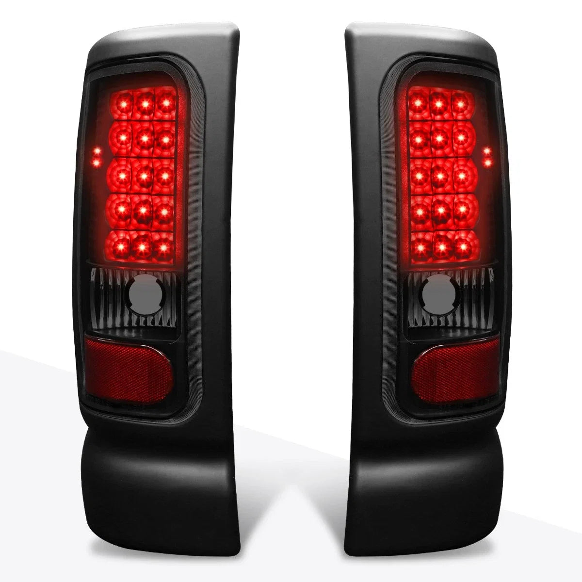 Full LED Tail Light Brake/Reverse Lamp Tinted for Dodge Ram Pickup (1994–2002)
