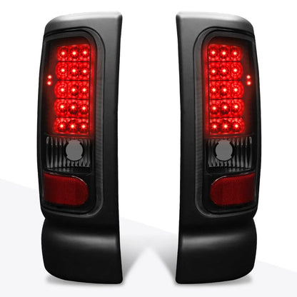 Full LED Tail Light Brake/Reverse Lamp Tinted for Dodge Ram Pickup (1994–2002)